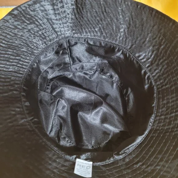 A750-NWT Keyshia Cole Reversible Leopard Satin Lined Bucket Hat - Picture 3 of 5